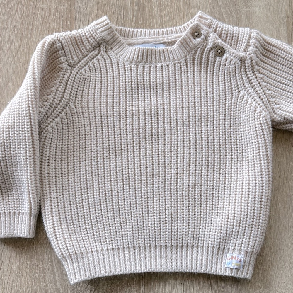 Irish knit sweater